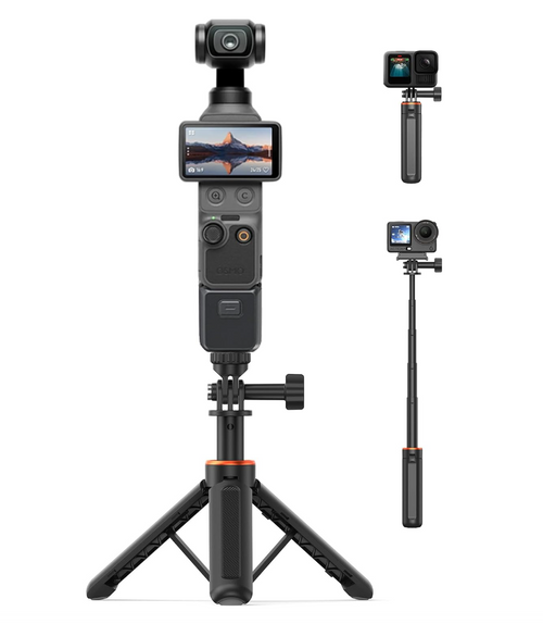 Extendable Selfie Stick Tripod | 2-in-1