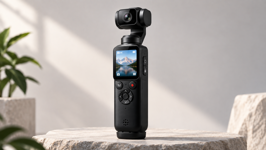 Flixora– 4K Pocket Vlogging Camera with 330° Rotating Lens